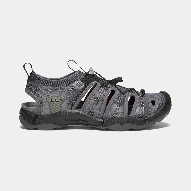 Keen Evofit One - Kadın Trekking Sandalet - Siyah/Gri - Turkey (785420JZN)